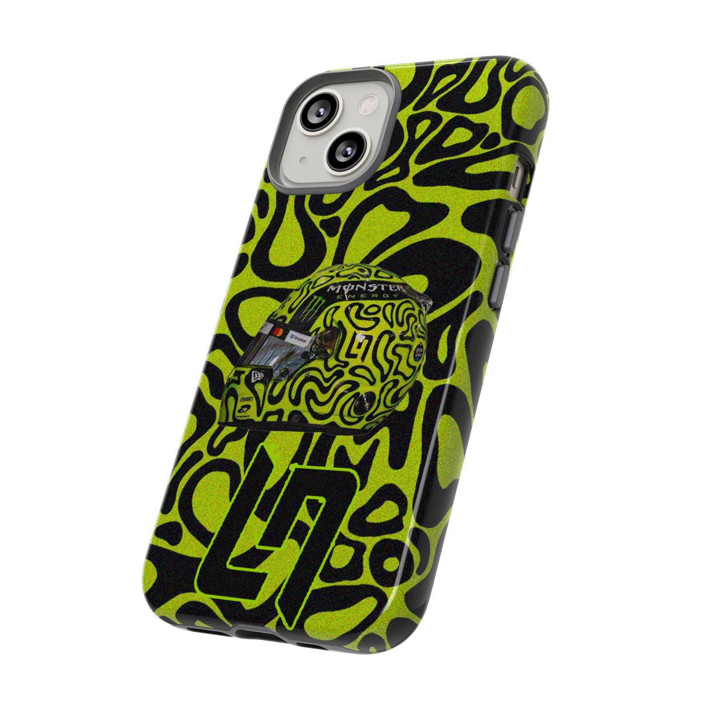 Lando Norris Helmet Design Phone Case, Formula 1 Fans, McLaren Fans, Tough Cases, Protective Cover, iPhone Case