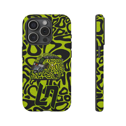 Lando Norris Helmet Design Phone Case, Formula 1 Fans, McLaren Fans, Tough Cases, Protective Cover, iPhone Case