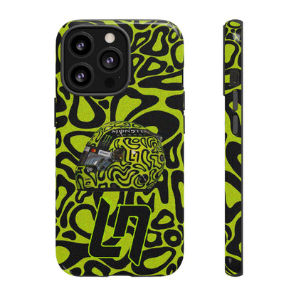 Lando Norris Helmet Design Phone Case, Formula 1 Fans, McLaren Fans, Tough Cases, Protective Cover, iPhone Case