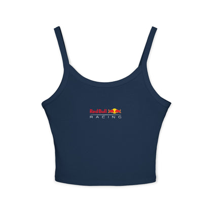 Red Bull Racing Cropped Tank Top Max Verstappen F1 Fan Racing Gift  Tank Driver shirt Formula 1 Ribbed Baby Tee Racerback Crop Top