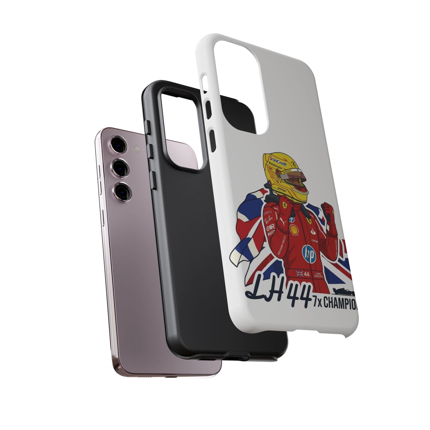 Lewis Hamilton Ferrari Phone Case LH44 7x Champion
