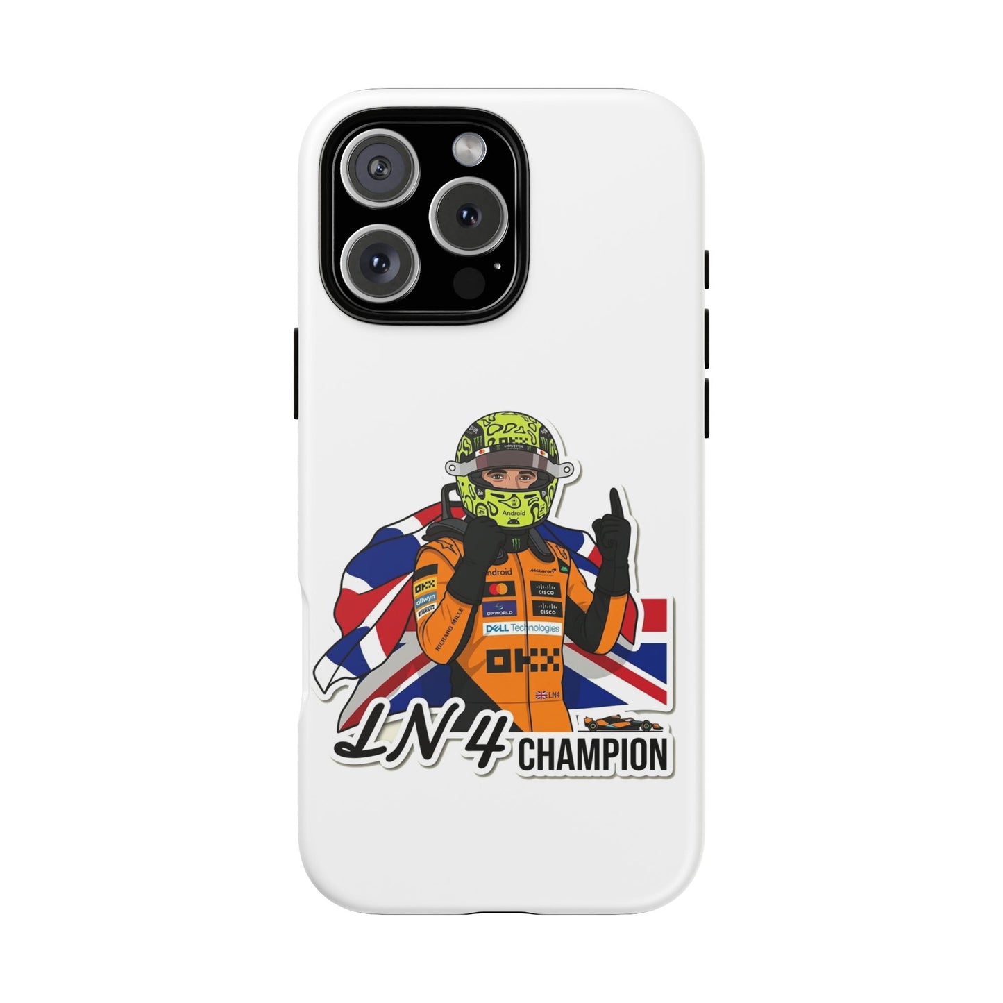 Lando Norris F1 Champion Edition Phone Case