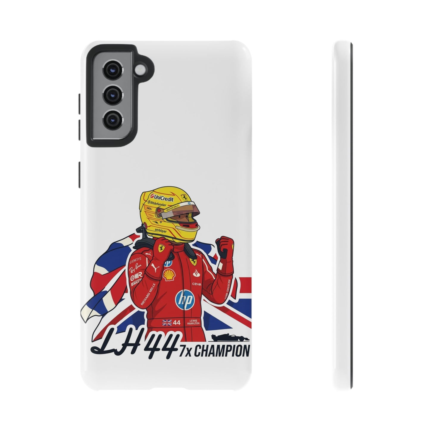 Lewis Hamilton Ferrari Phone Case LH44 7x Champion